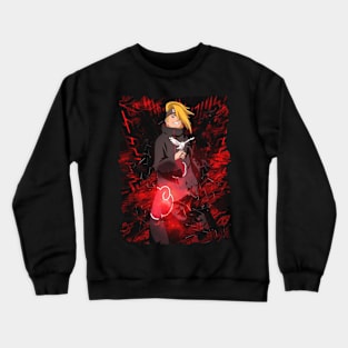 DEIDARA MERCH VTG Crewneck Sweatshirt